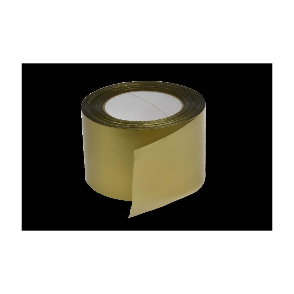 Absperrband gold 75 mm x 100 m 1 Rolle