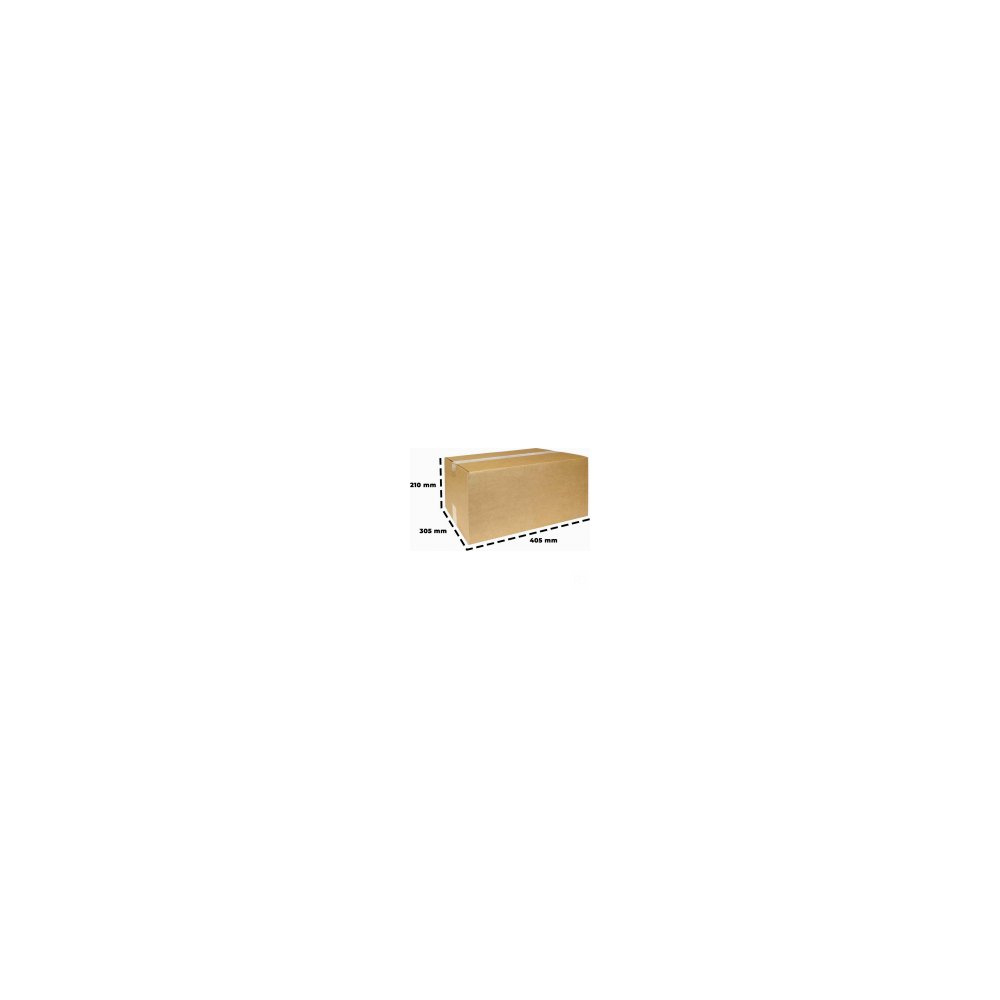 Faltkarton M 400 x 300 x 200mm 1-wellig Innenmaß Faltkarton 1-wellig