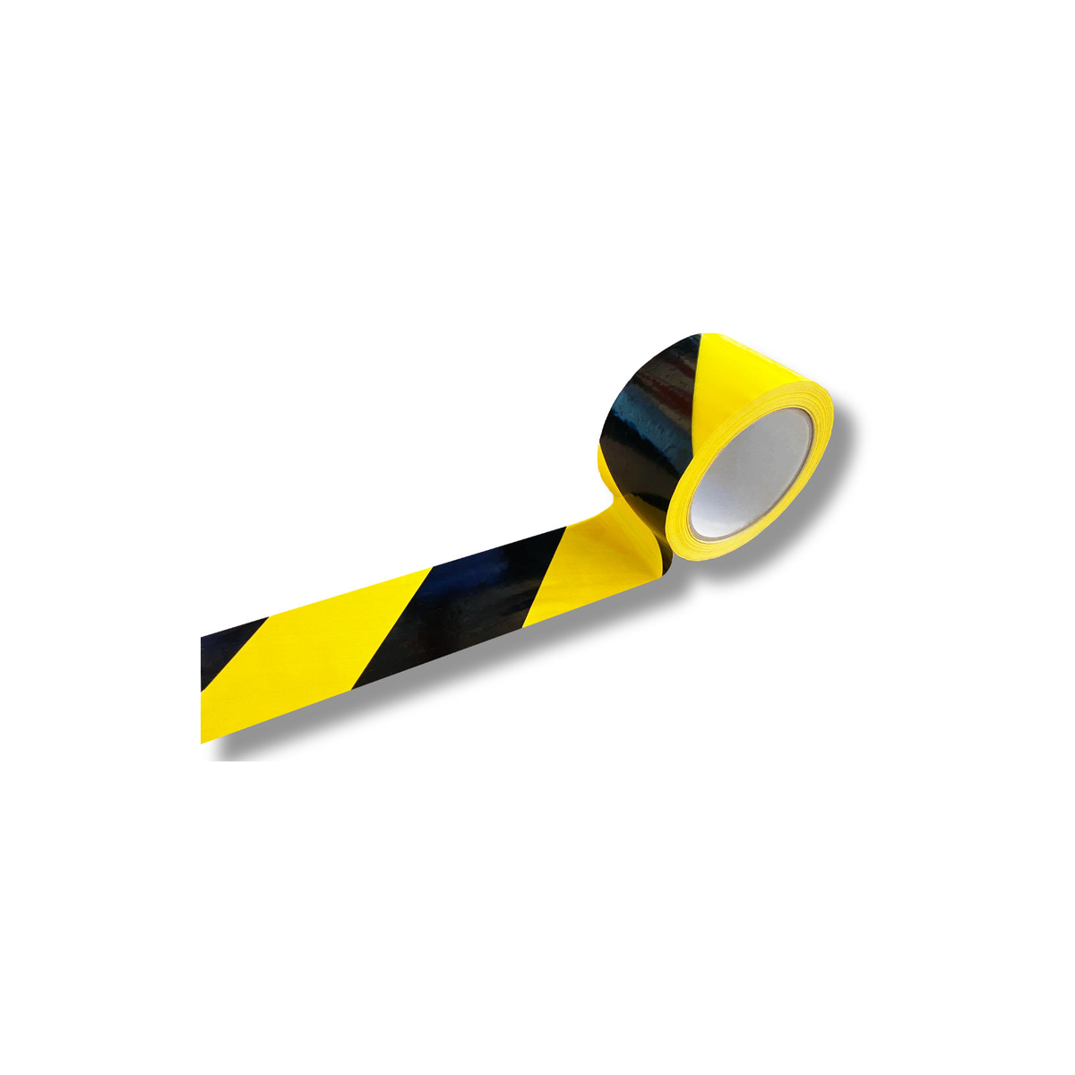 Bodenmarkierungsband en PVC jaune-noir 