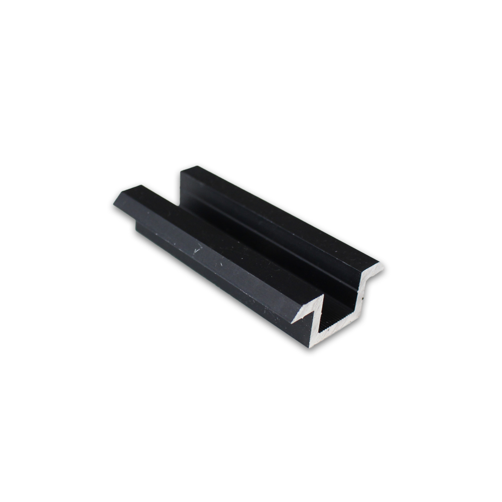 Mittelklemme Höhe 16mm schwarz eloxiert für...