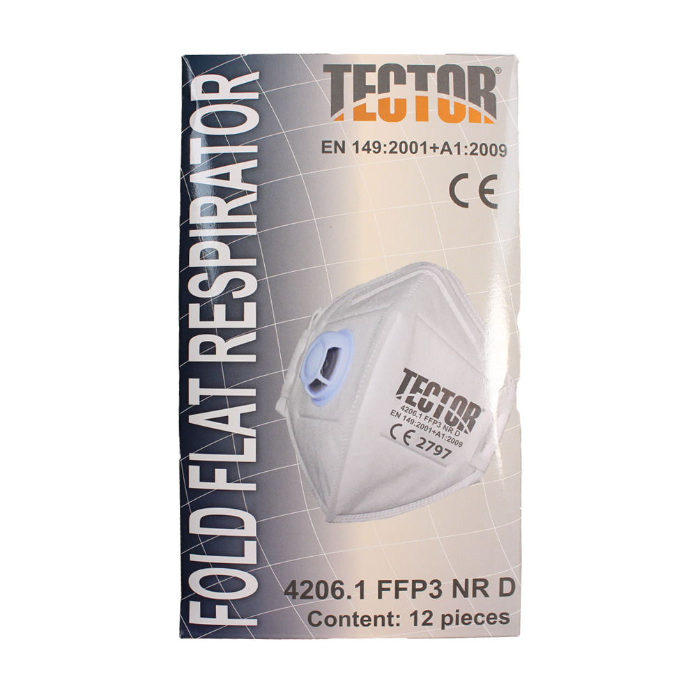 FFP3 Feinstaubmaske mit Ventil 12 Stück