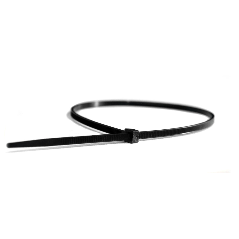 Kabelbinder schwarz 370 x 7,6mm; 100 Stück