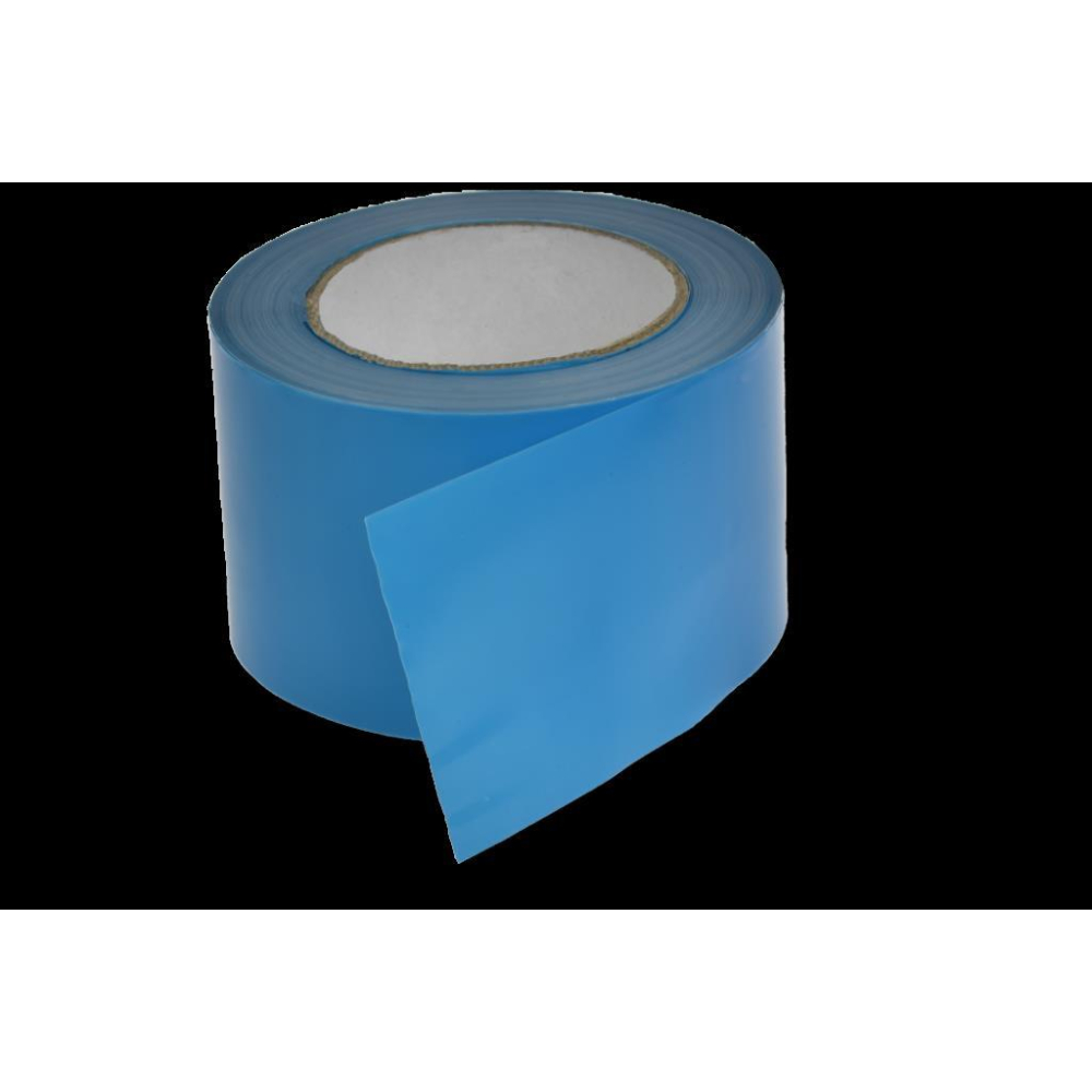 Absperrband hellblau 75 mm x 100 m 1 Rolle