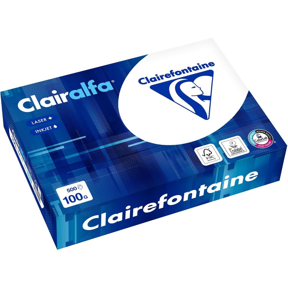CLAIRALFA A4 weiß 100g 500 Blatt