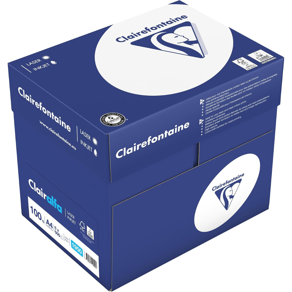 CLAIRALFA A4 weiß 100g 500 Blatt