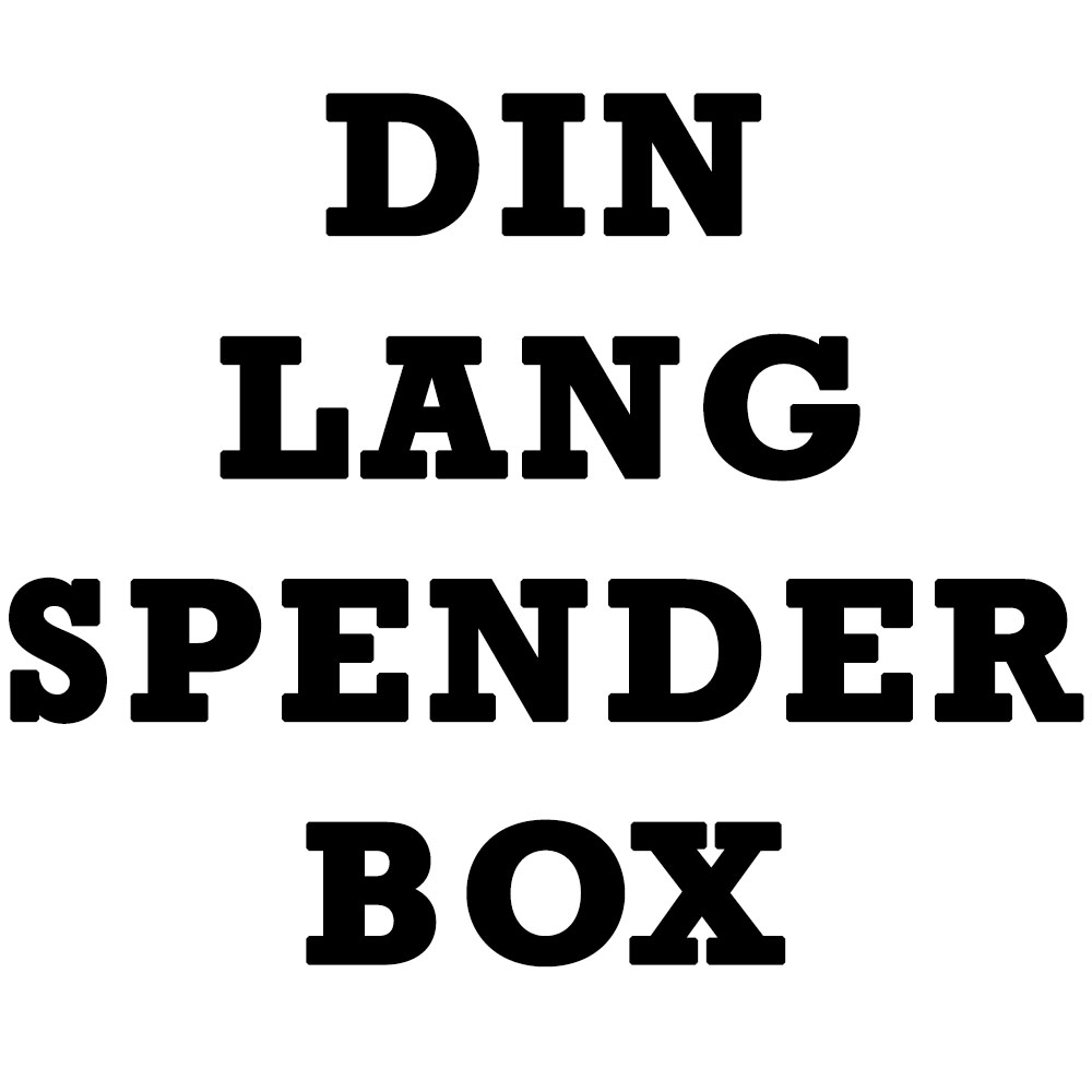 DIN Lang Spenderbox